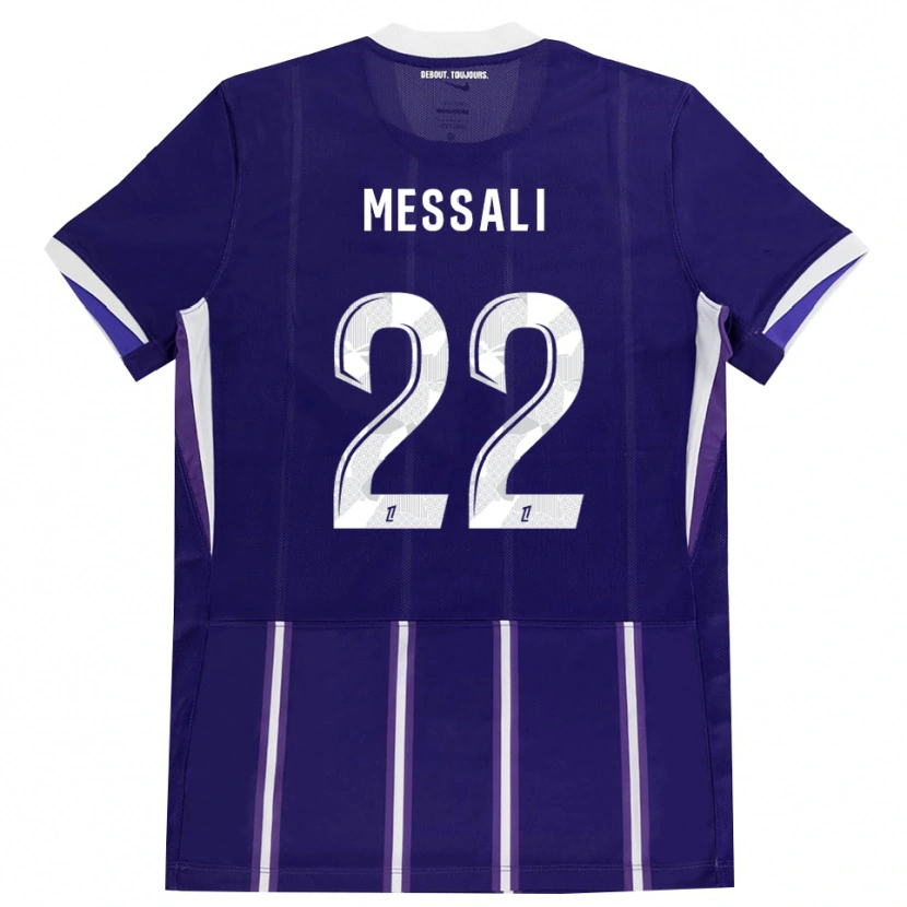 Danxen Dames Rafik Messali #22 Paars Wit Thuisshirt Thuistenue 2026/27 T-Shirt België