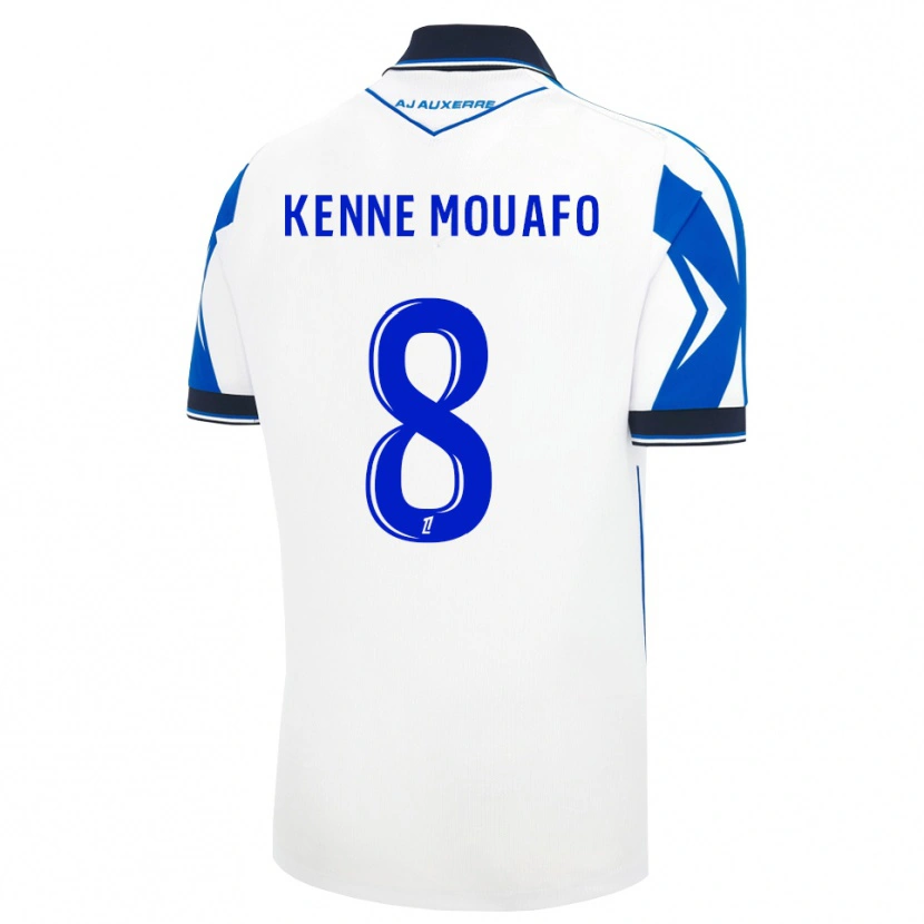 Danxen Dames Kilyan Kenne Mouafo #8 Zwart Wit Blauw Thuisshirt Thuistenue 2026/27 T-Shirt België