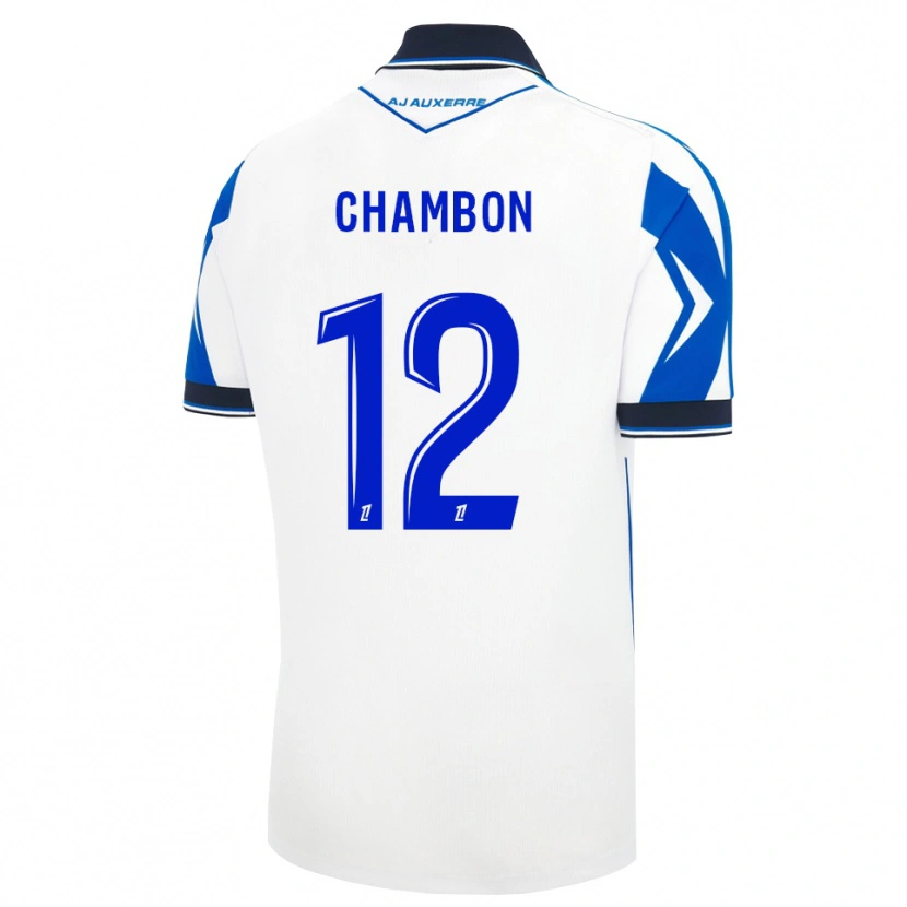 Danxen Dames Maxence Chambon #12 Zwart Wit Blauw Thuisshirt Thuistenue 2026/27 T-Shirt België