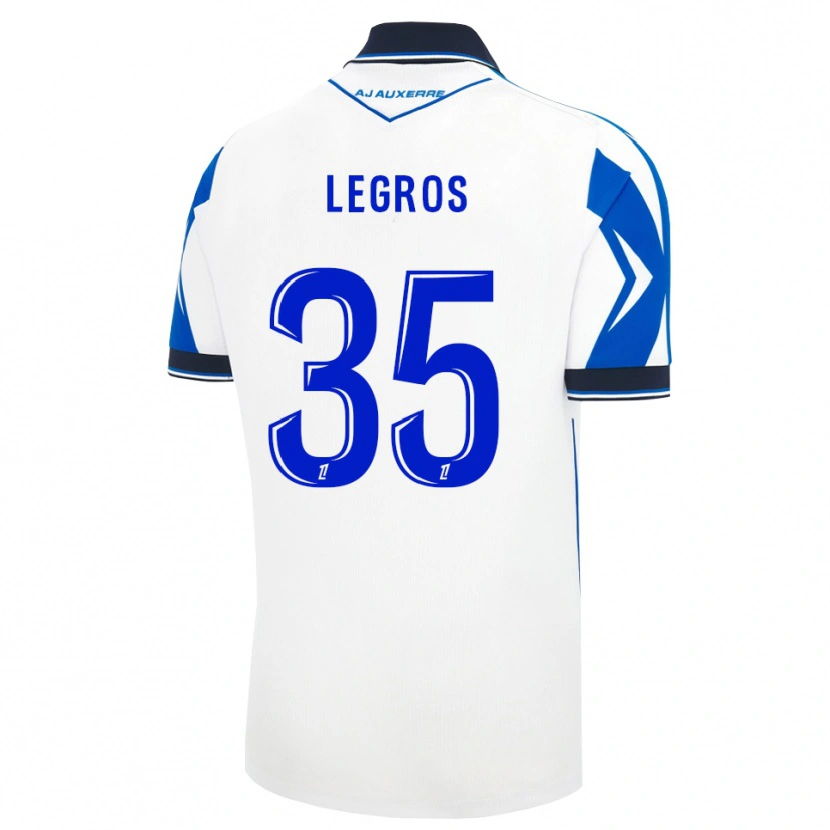 Danxen Dames Elikya Legros #35 Zwart Wit Blauw Thuisshirt Thuistenue 2026/27 T-Shirt België