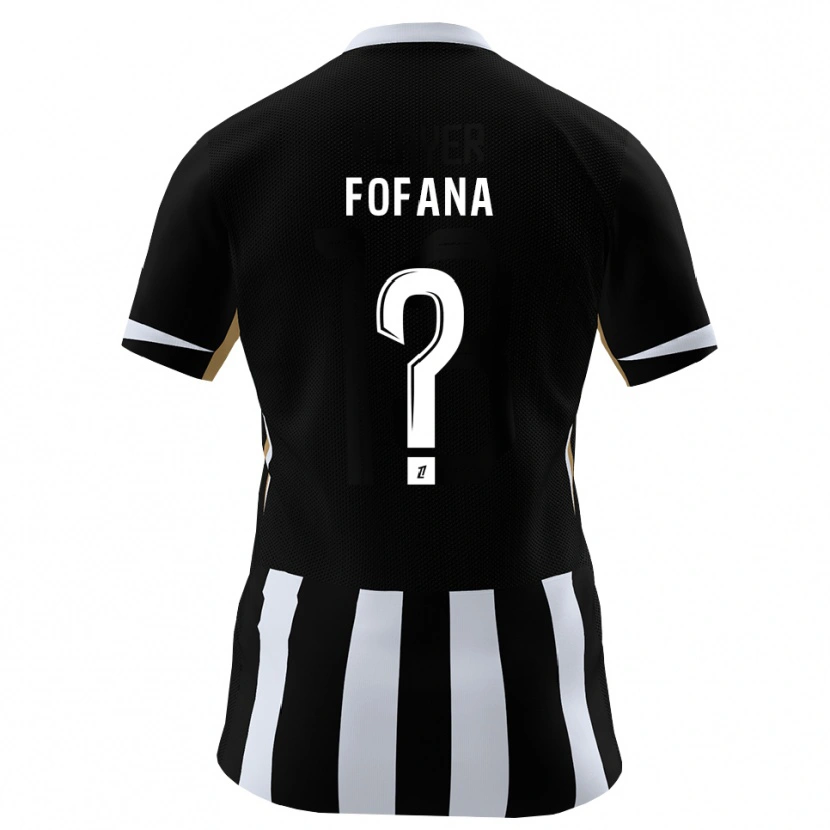 Danxen Dames N'faly Fofana #0 Zwart Blauw Thuisshirt Thuistenue 2026/27 T-Shirt België