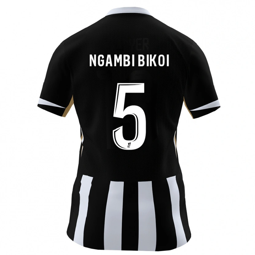 Danxen Dames Christian Ngambi Bikoi #5 Zwart Blauw Thuisshirt Thuistenue 2026/27 T-Shirt België
