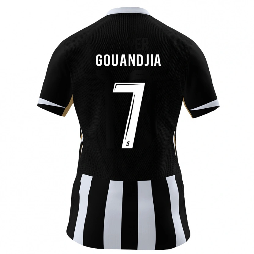 Danxen Dames Andy Gouandjia #7 Zwart Blauw Thuisshirt Thuistenue 2026/27 T-Shirt België