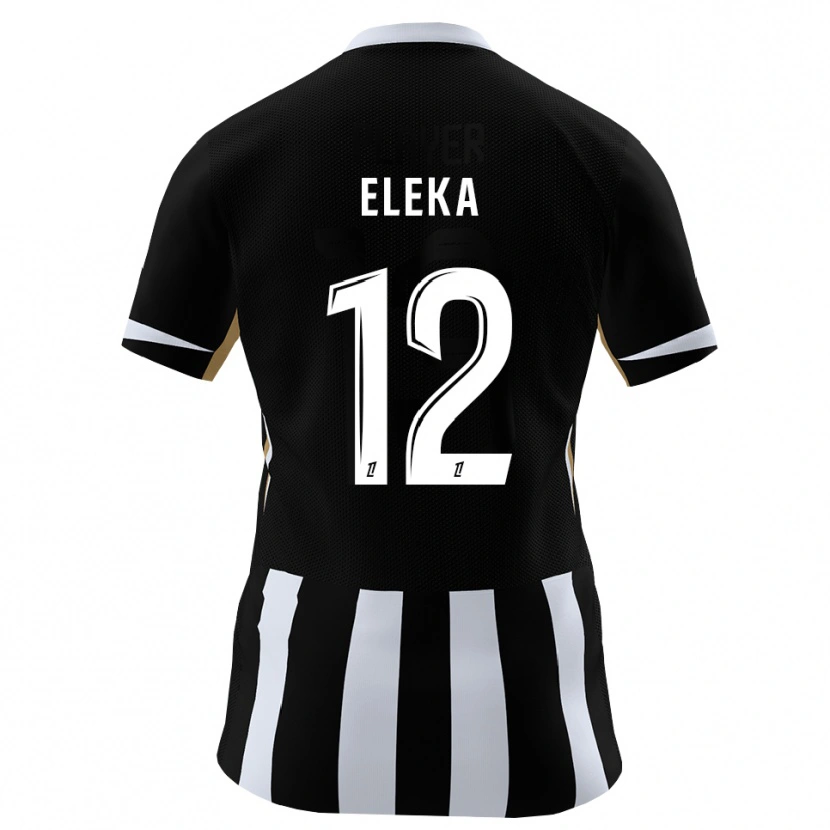 Danxen Dames Nathan Eleka #12 Zwart Blauw Thuisshirt Thuistenue 2026/27 T-Shirt België