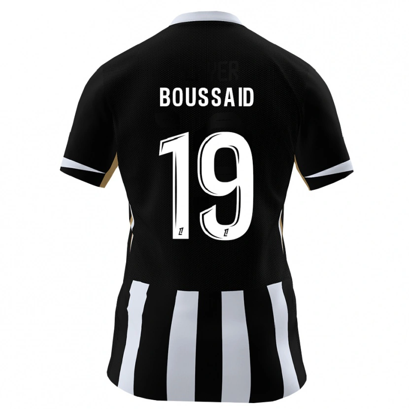 Danxen Dames Willsem Boussaid #19 Zwart Blauw Thuisshirt Thuistenue 2026/27 T-Shirt België