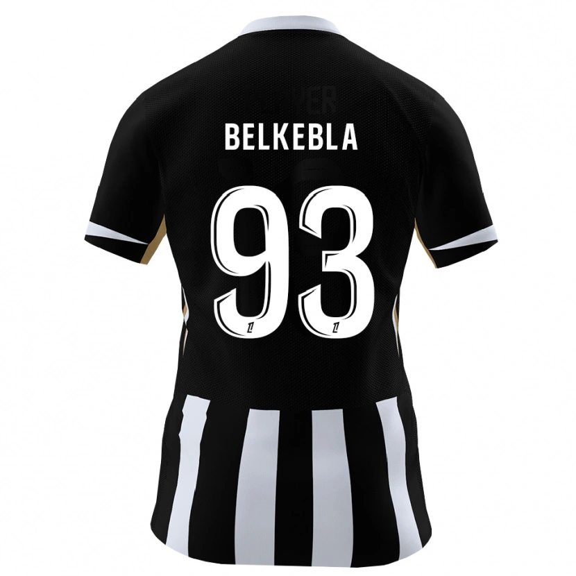 Danxen Dames Haris Belkebla #93 Zwart Blauw Thuisshirt Thuistenue 2026/27 T-Shirt België