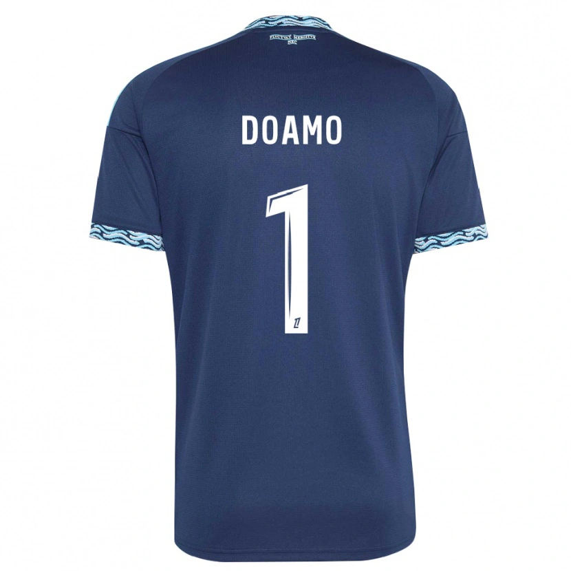 Danxen Dames Isaac Doamo #1 Staalblauw Wit Thuisshirt Thuistenue 2026/27 T-Shirt België