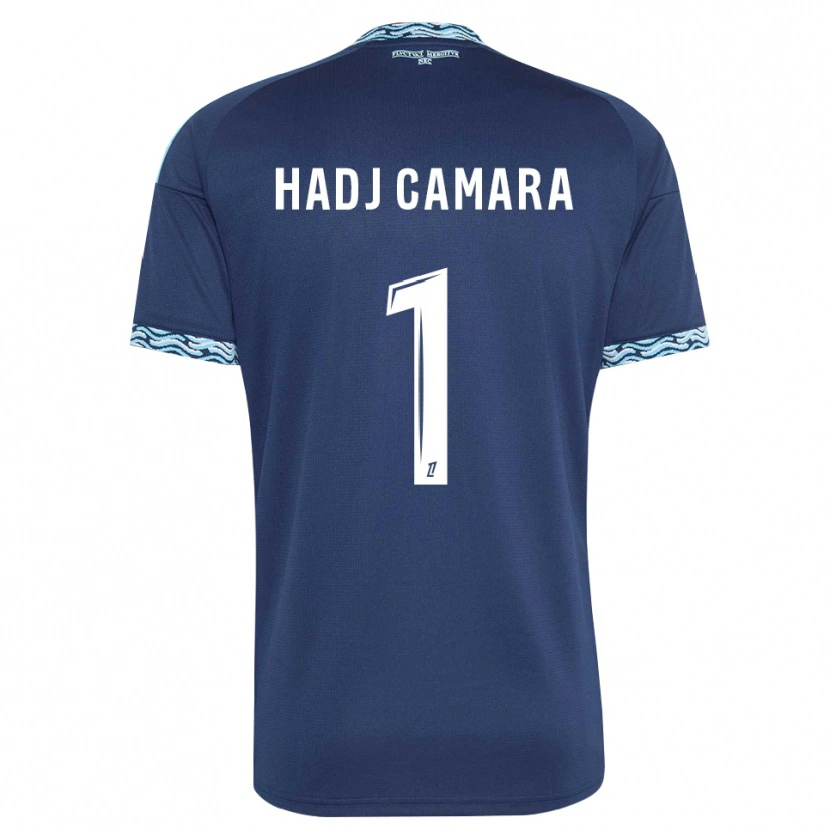 Danxen Dames El Hadj Camara #1 Staalblauw Wit Thuisshirt Thuistenue 2026/27 T-Shirt België