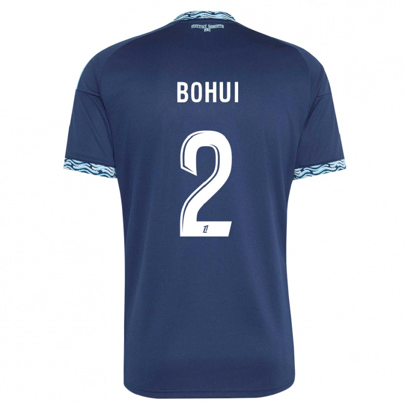Danxen Dames Isaiah Bohui #2 Staalblauw Wit Thuisshirt Thuistenue 2026/27 T-Shirt België