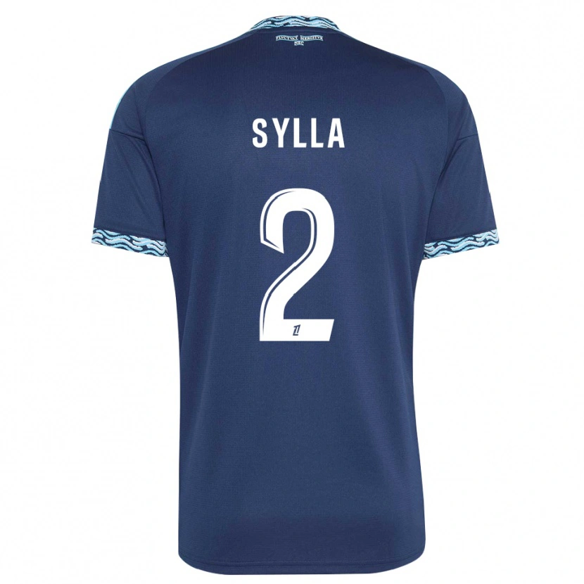 Danxen Dames Mohamed Sylla #2 Staalblauw Wit Thuisshirt Thuistenue 2026/27 T-Shirt België