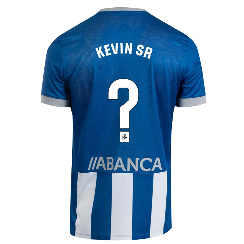 Danxen Dames Kevin Sánchez #0 Blauw Grijs Wit Thuisshirt Thuistenue 2026/27 T-Shirt België