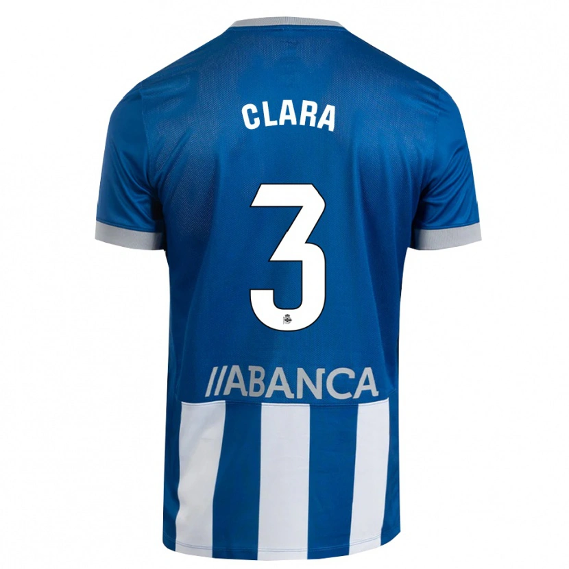 Danxen Dames Clara Rodríguez #3 Blauw Grijs Wit Thuisshirt Thuistenue 2026/27 T-Shirt België