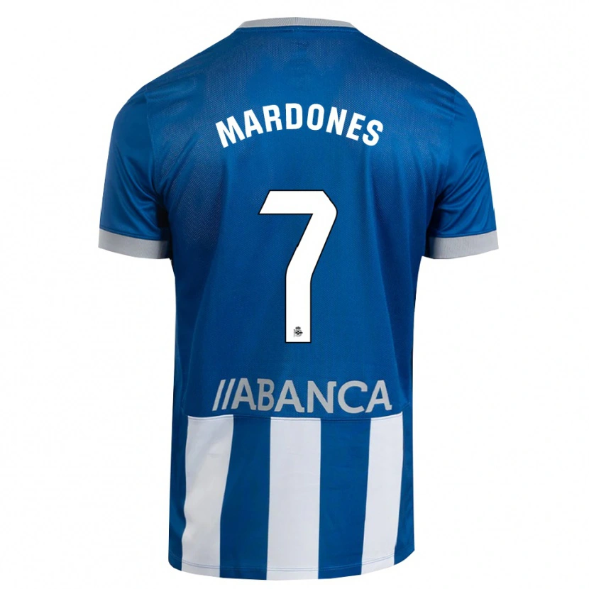 Danxen Dames Alvaro Mardones #7 Blauw Grijs Wit Thuisshirt Thuistenue 2026/27 T-Shirt België