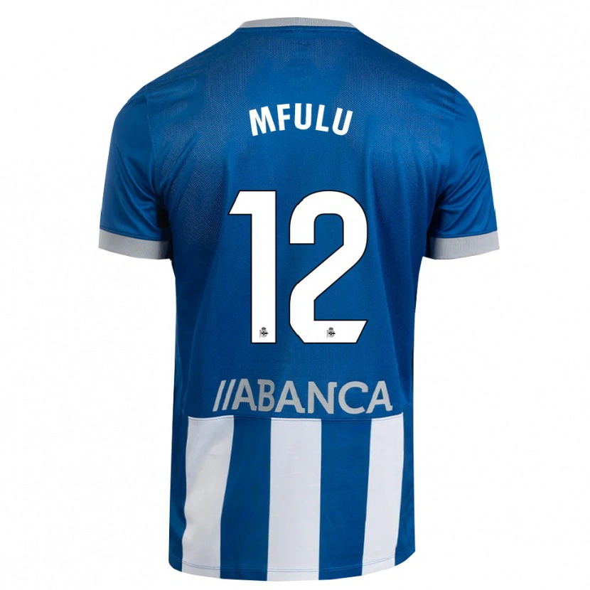 Danxen Dames Nuke Mfulu #12 Blauw Grijs Wit Thuisshirt Thuistenue 2026/27 T-Shirt België