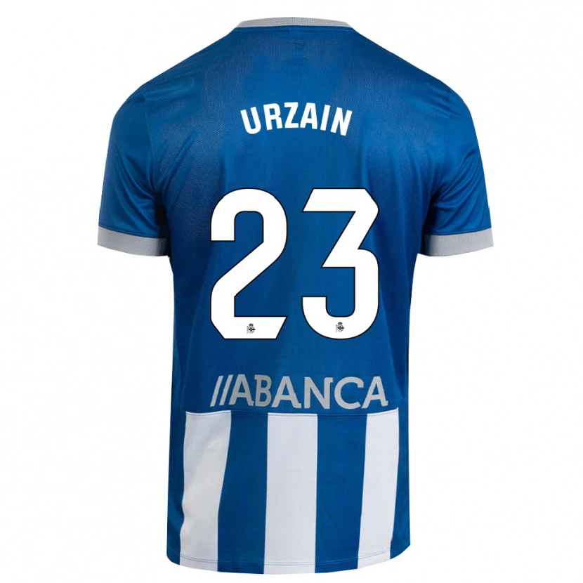 Danxen Dames Fabián Urzain #23 Blauw Grijs Wit Thuisshirt Thuistenue 2026/27 T-Shirt België