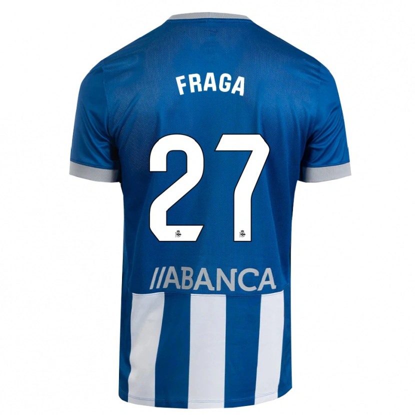 Danxen Dames Álvaro Fraga #27 Blauw Grijs Wit Thuisshirt Thuistenue 2026/27 T-Shirt België