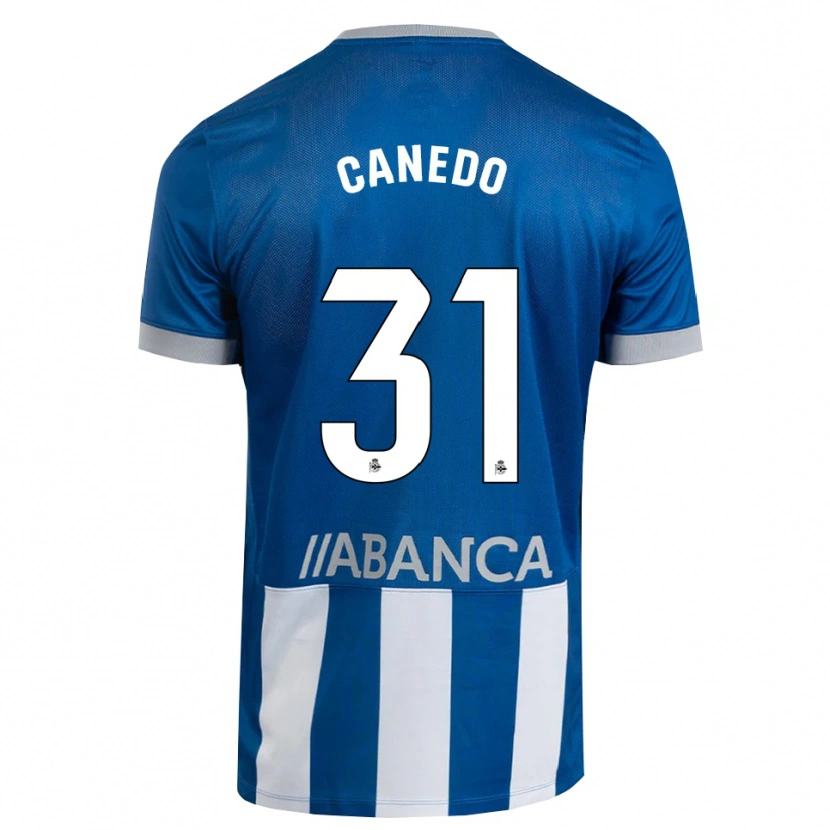 Danxen Dames Damián Canedo #31 Blauw Grijs Wit Thuisshirt Thuistenue 2026/27 T-Shirt België