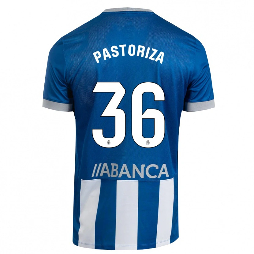 Danxen Dames Guille Pastoriza #36 Blauw Grijs Wit Thuisshirt Thuistenue 2026/27 T-Shirt België