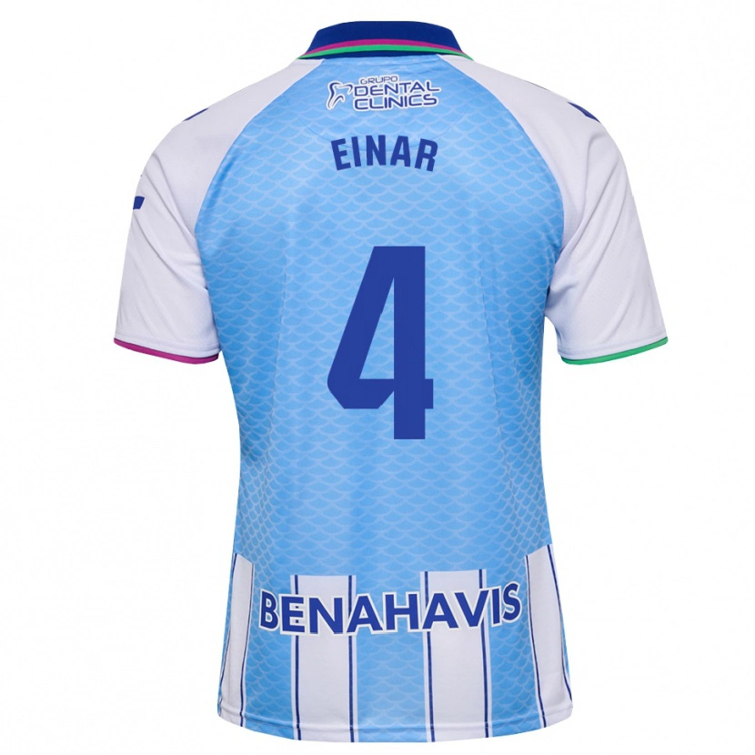 Danxen Dames Einar Galilea #4 Diep Hemelsblauw Wit Thuisshirt Thuistenue 2026/27 T-Shirt België