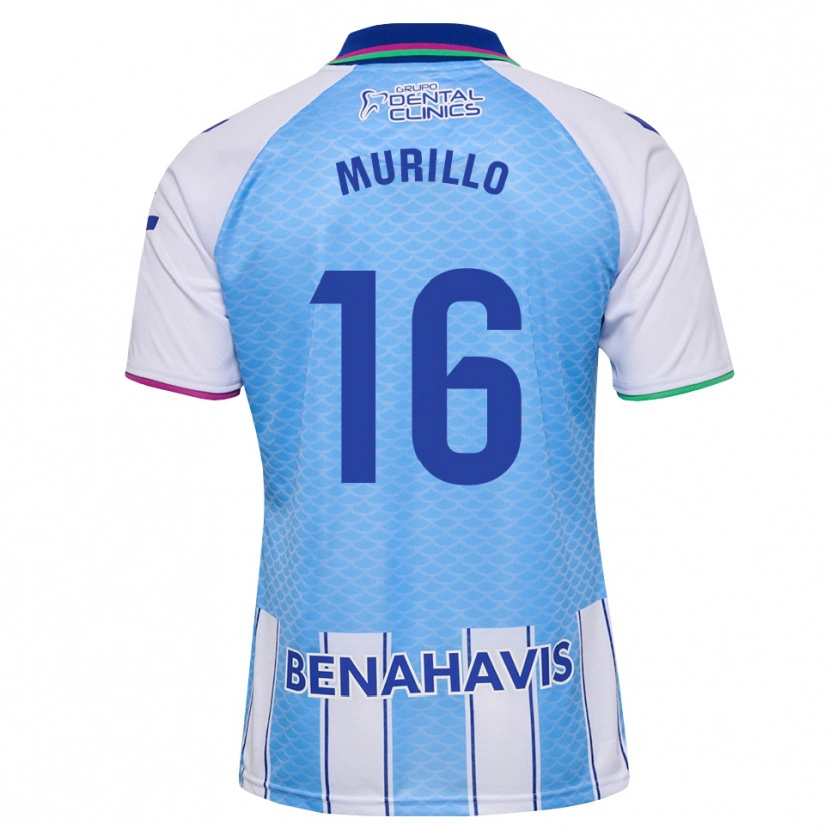 Danxen Dames Diego Murillo #16 Diep Hemelsblauw Wit Thuisshirt Thuistenue 2026/27 T-Shirt België
