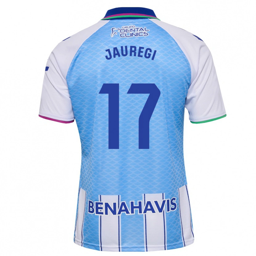 Danxen Dames Eneko Jauregi #17 Diep Hemelsblauw Wit Thuisshirt Thuistenue 2026/27 T-Shirt België