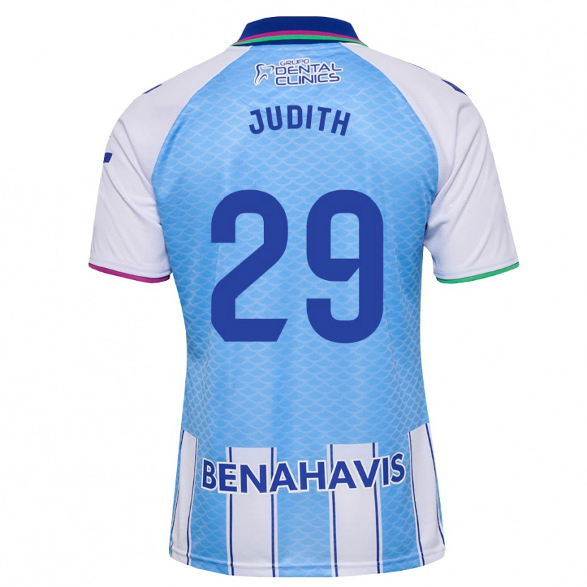 Danxen Dames Judith Ruiz Torres #29 Diep Hemelsblauw Wit Thuisshirt Thuistenue 2026/27 T-Shirt België