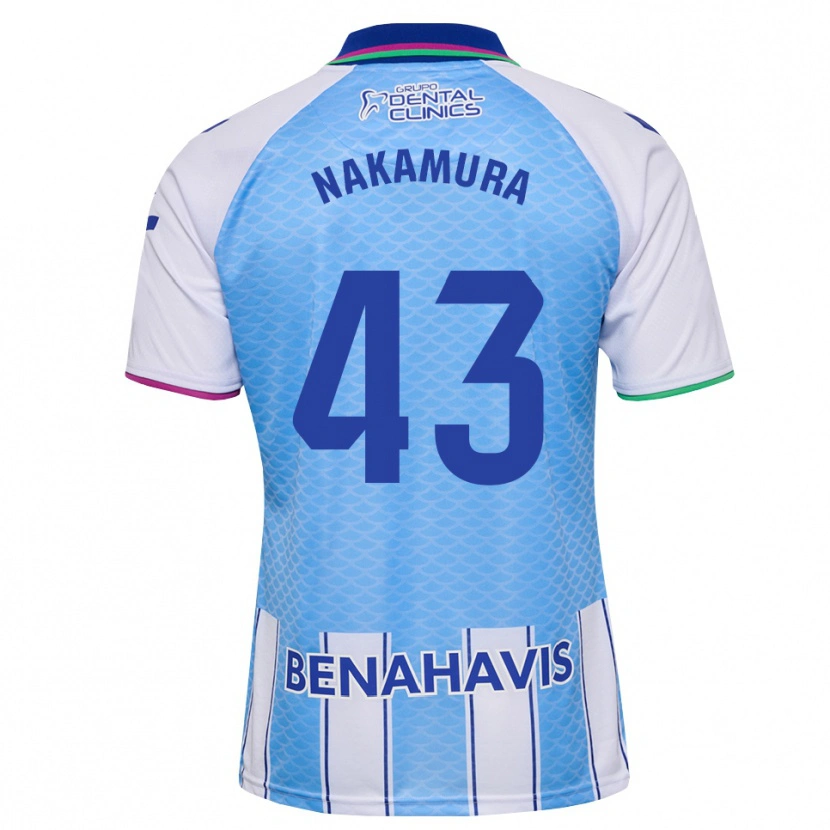 Danxen Dames Mare Nakamura #43 Diep Hemelsblauw Wit Thuisshirt Thuistenue 2026/27 T-Shirt België