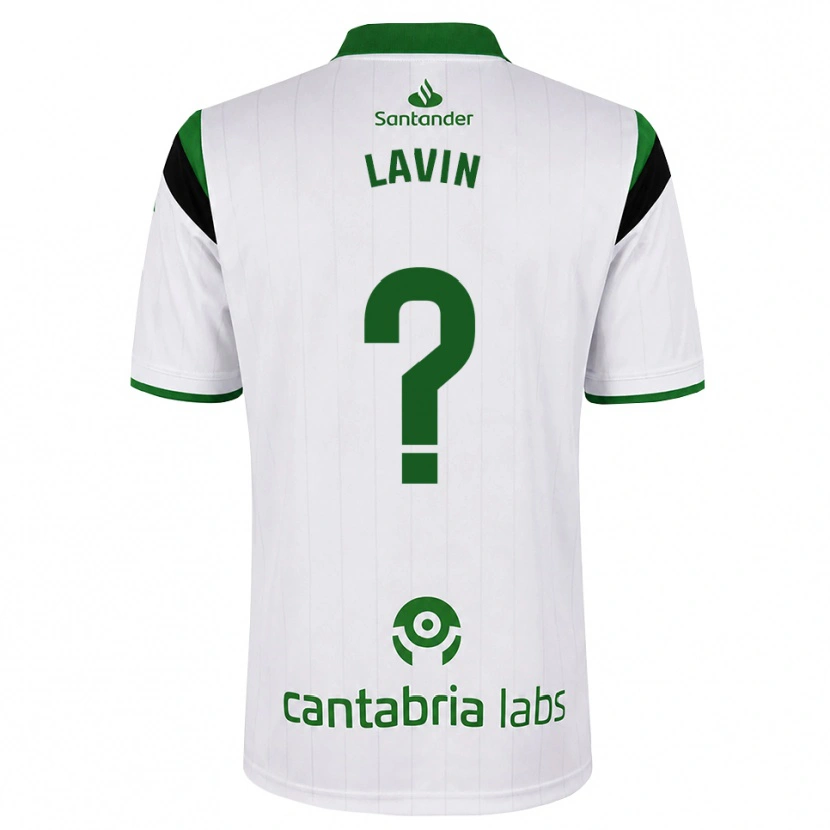 Danxen Dames Raul Lavin #0 Wit Groen Zwart Thuisshirt Thuistenue 2026/27 T-Shirt België