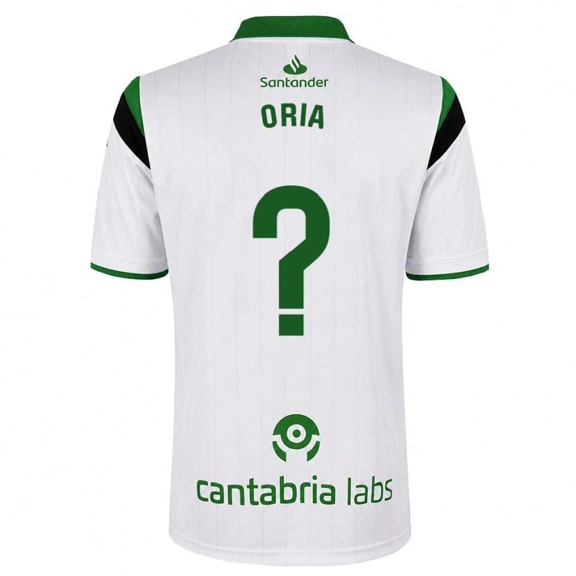 Danxen Dames Pablo Oria #0 Wit Groen Zwart Thuisshirt Thuistenue 2026/27 T-Shirt België