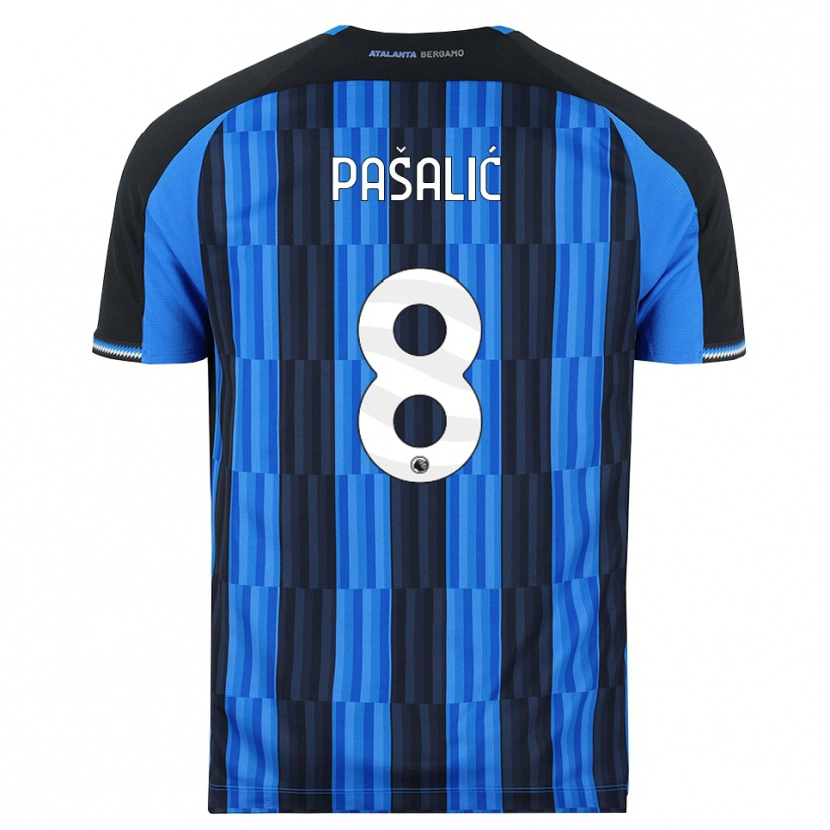 Danxen Dames Mario Pašalić #8 Blauw Zwart Rood Thuisshirt Thuistenue 2026/27 T-Shirt België