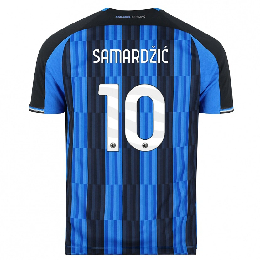 Danxen Dames Lazar Samardžić #10 Blauw Zwart Rood Thuisshirt Thuistenue 2026/27 T-Shirt België