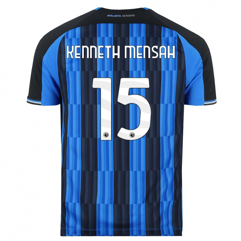 Danxen Dames Anthony Kenneth Mensah #15 Blauw Zwart Rood Thuisshirt Thuistenue 2026/27 T-Shirt België