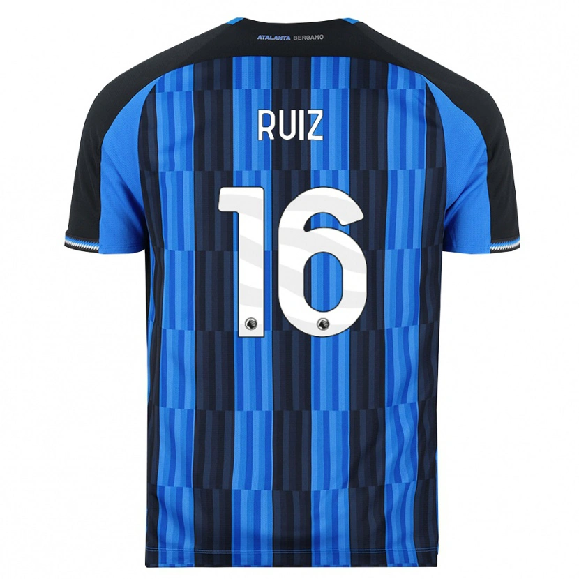 Danxen Dames Gerard Ruiz #16 Blauw Zwart Rood Thuisshirt Thuistenue 2026/27 T-Shirt België