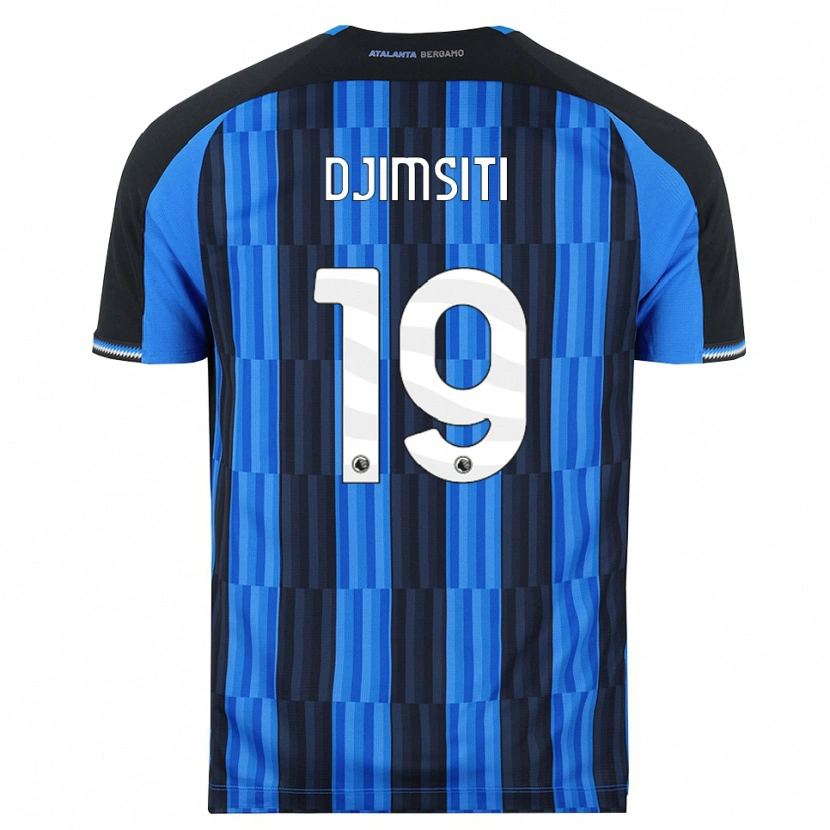 Danxen Dames Berat Djimsiti #19 Blauw Zwart Rood Thuisshirt Thuistenue 2026/27 T-Shirt België