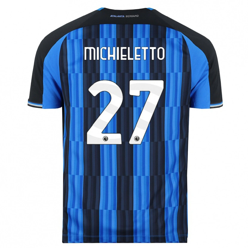 Danxen Dames Andrea Michieletto #27 Blauw Zwart Rood Thuisshirt Thuistenue 2026/27 T-Shirt België