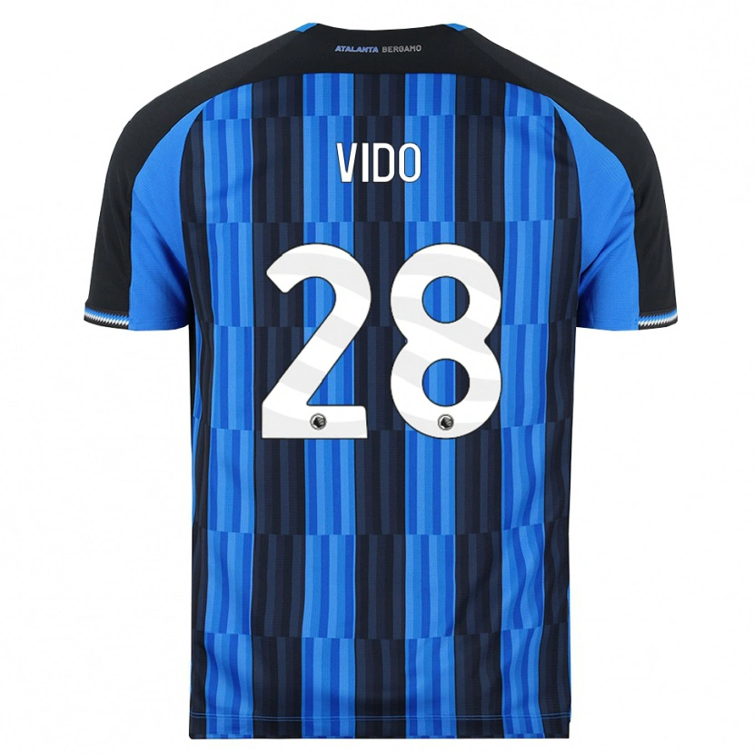 Danxen Dames Luca Vido #28 Blauw Zwart Rood Thuisshirt Thuistenue 2026/27 T-Shirt België