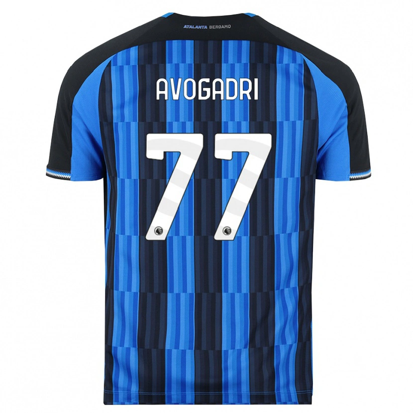 Danxen Dames Lorenzo Avogadri #77 Blauw Zwart Rood Thuisshirt Thuistenue 2026/27 T-Shirt België