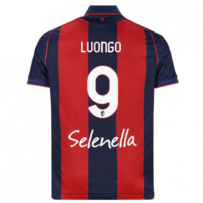 Danxen Dames Francesco Luongo #9 Koninklijk Blauw Rood Wit Thuisshirt Thuistenue 2026/27 T-Shirt België