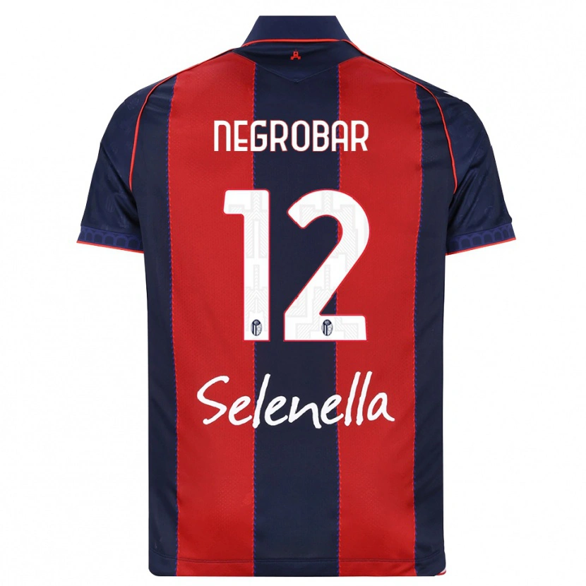 Danxen Dames Lucas Negrobar #12 Koninklijk Blauw Rood Wit Thuisshirt Thuistenue 2026/27 T-Shirt België
