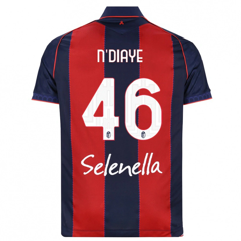 Danxen Dames Antoine N'diaye #46 Koninklijk Blauw Rood Wit Thuisshirt Thuistenue 2026/27 T-Shirt België