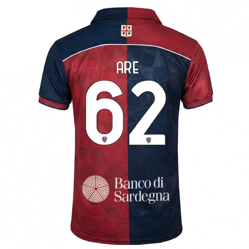 Danxen Dames Emmanuele Are #62 Bordeauxrood Koninklijk Blauw Thuisshirt Thuistenue 2026/27 T-Shirt België