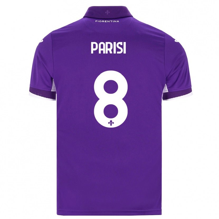 Danxen Dames Alice Parisi #8 Paars Wit Roze Thuisshirt Thuistenue 2026/27 T-Shirt België