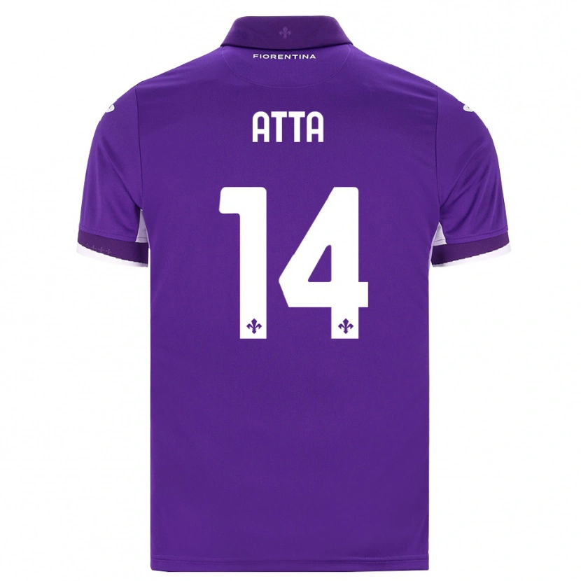 Danxen Dames Arthur Atta #14 Paars Wit Roze Thuisshirt Thuistenue 2026/27 T-Shirt België