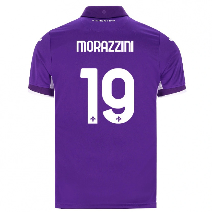 Danxen Dames Luigi Morazzini #19 Paars Wit Roze Thuisshirt Thuistenue 2026/27 T-Shirt België