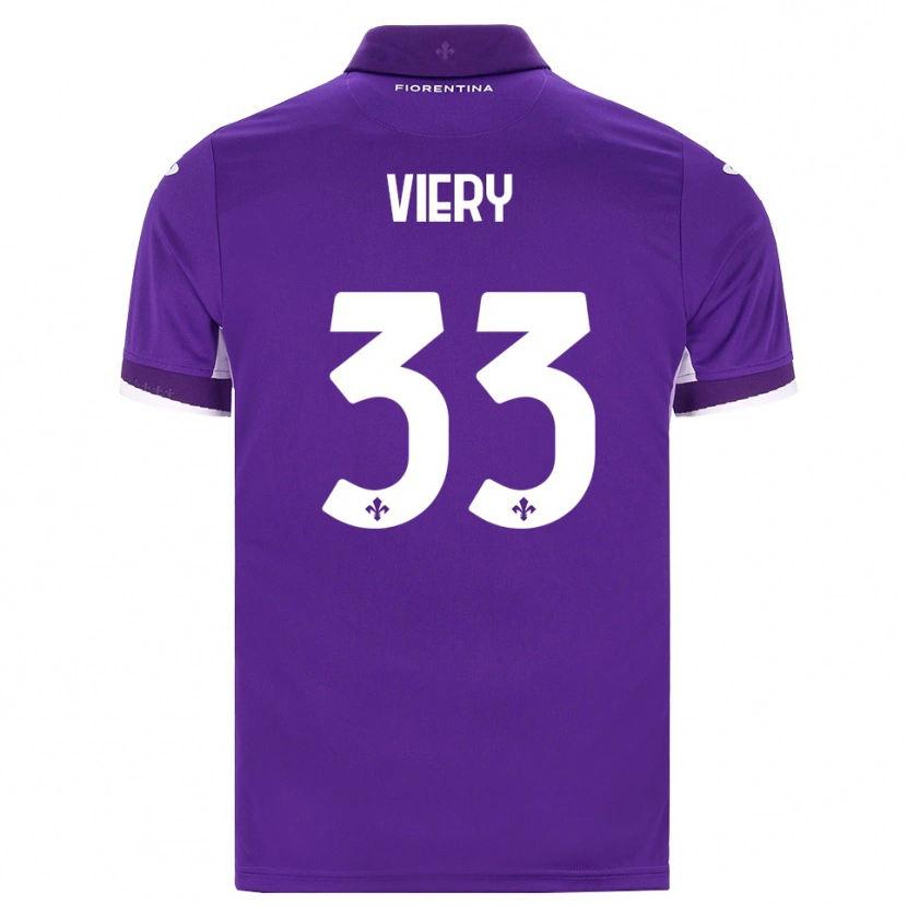 Danxen Dames Viery Fernandes Santos Lopes #33 Paars Wit Roze Thuisshirt Thuistenue 2026/27 T-Shirt België