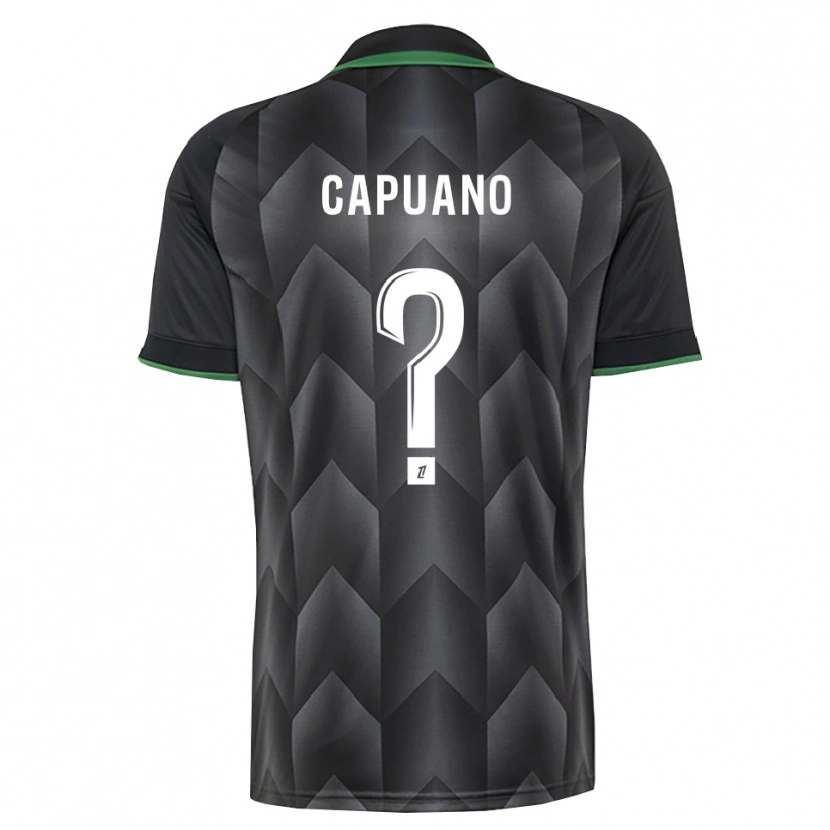 Danxen Dames Gabin Capuano #0 Wit Zwart Groen Uitshirt Uittenue 2026/27 T-Shirt België