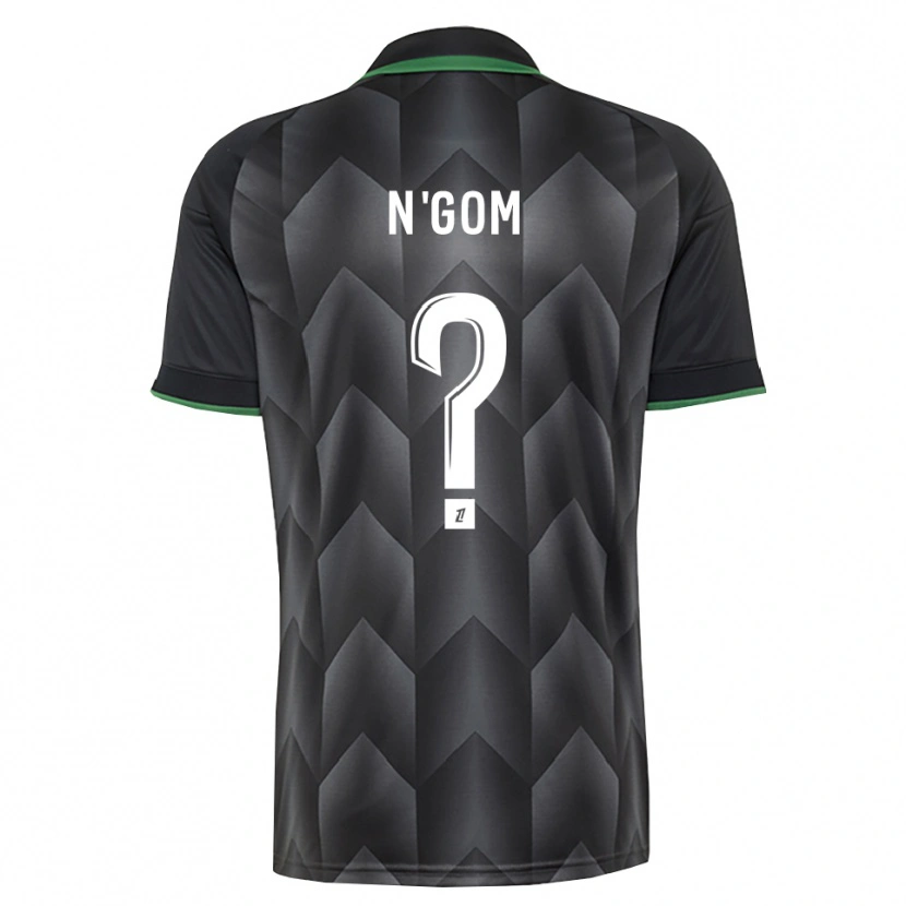 Danxen Dames Tidjani N'gom #0 Wit Zwart Groen Uitshirt Uittenue 2026/27 T-Shirt België