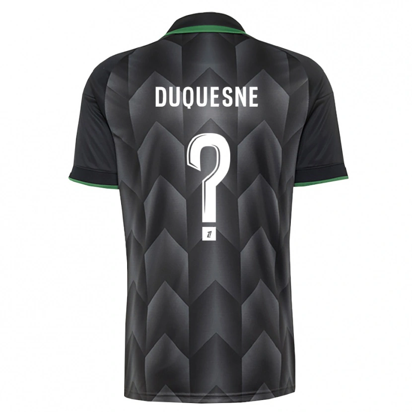 Danxen Dames Elsa Duquesne #0 Wit Zwart Groen Uitshirt Uittenue 2026/27 T-Shirt België