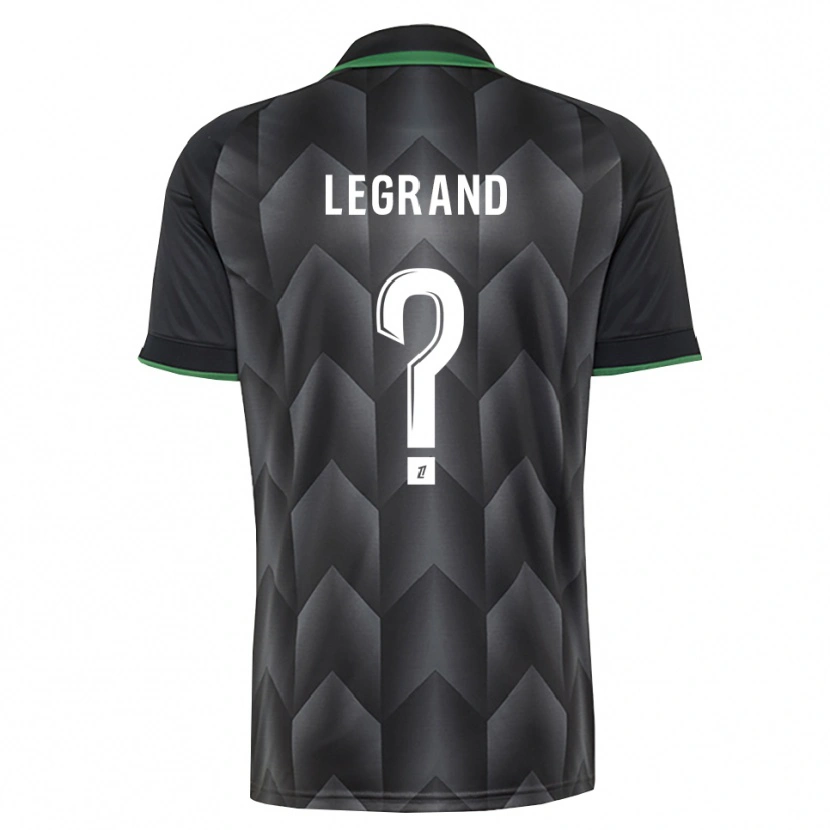 Danxen Dames Bérénice Legrand #0 Wit Zwart Groen Uitshirt Uittenue 2026/27 T-Shirt België