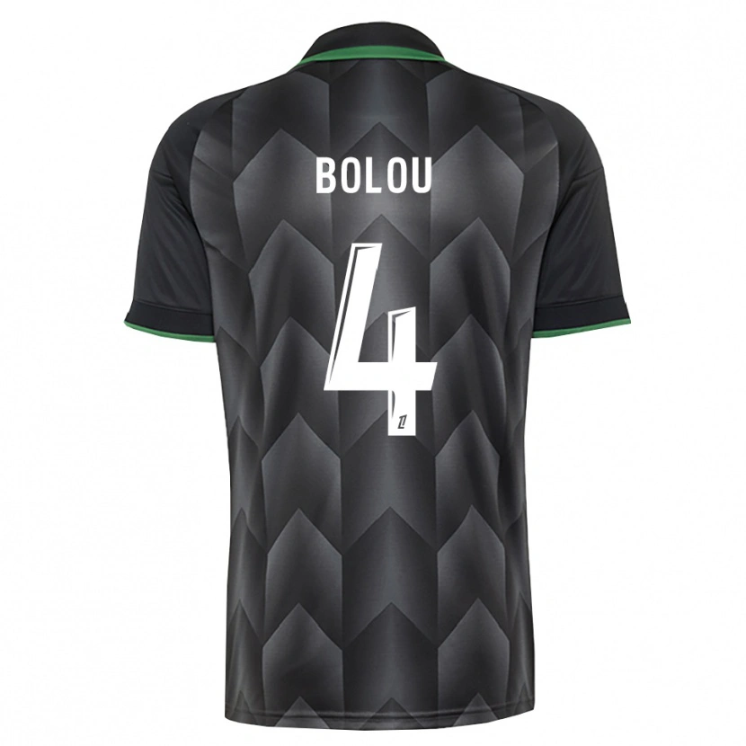Danxen Dames Abraham Bolou #4 Wit Zwart Groen Uitshirt Uittenue 2026/27 T-Shirt België